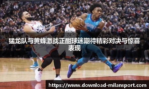 猛龙队与黄蜂激战正酣球迷期待精彩对决与惊喜表现